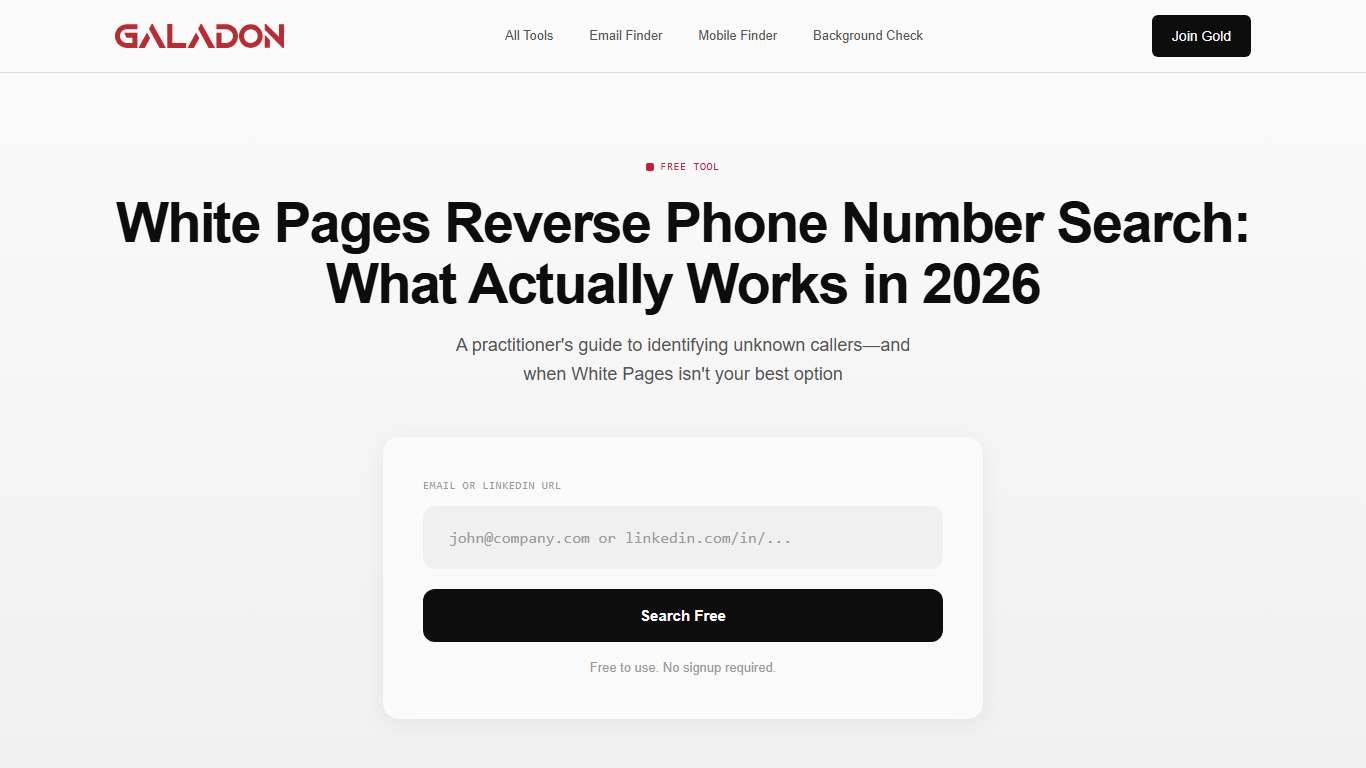 White Pages Reverse Phone Number Search: Complete Guide